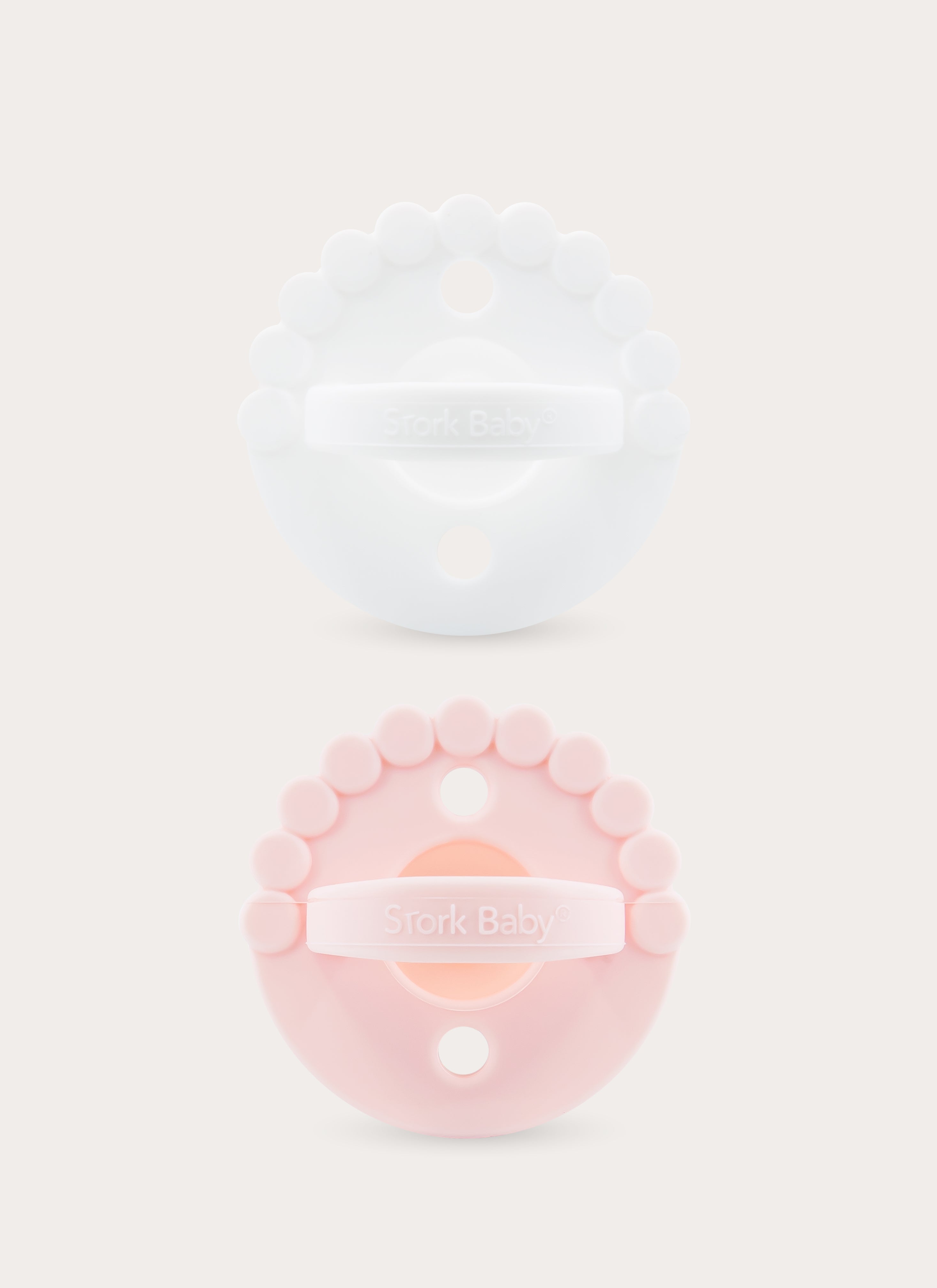 2 IN 1 BLOOM CHEWY PACIFIER + TEETHER (PACK OF 2)