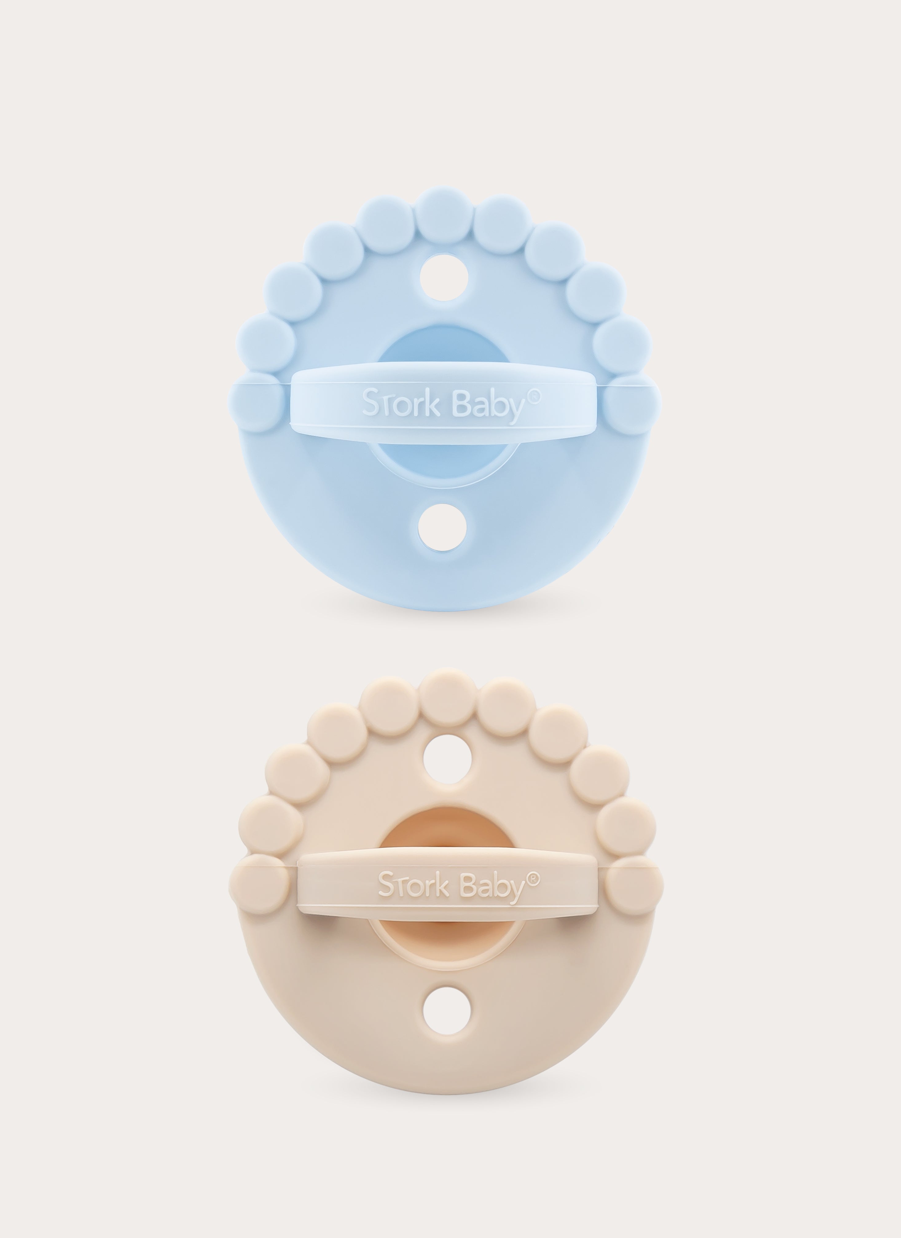 2 IN 1 BLOOM CHEWY PACIFIER + TEETHER (PACK OF 2)