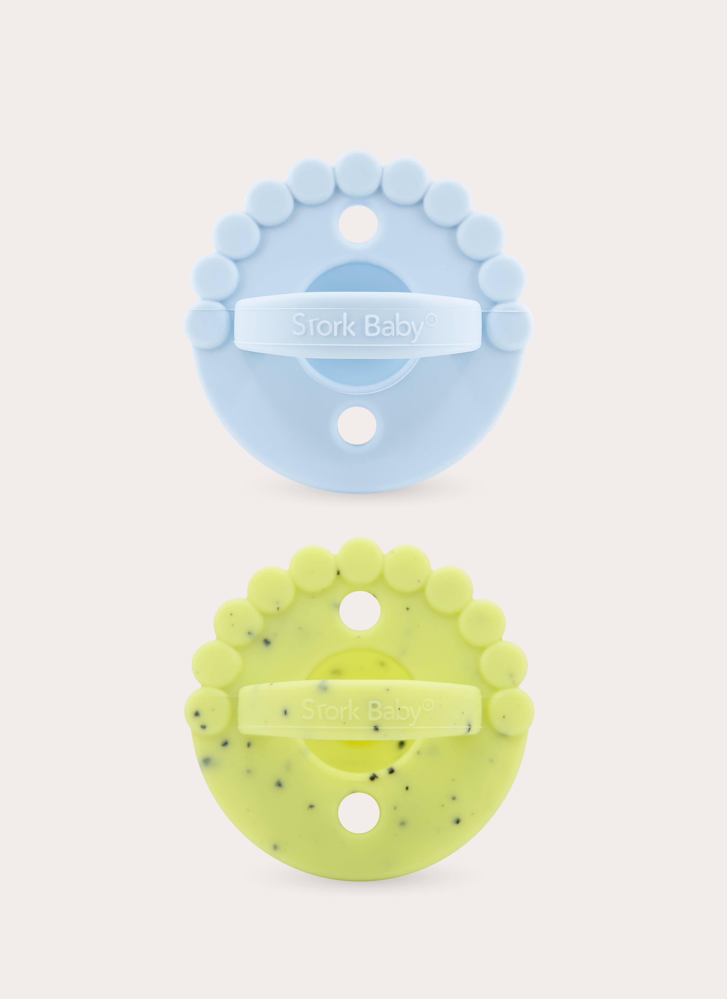 2 IN 1 BLOOM CHEWY PACIFIER + TEETHER (PACK OF 2)