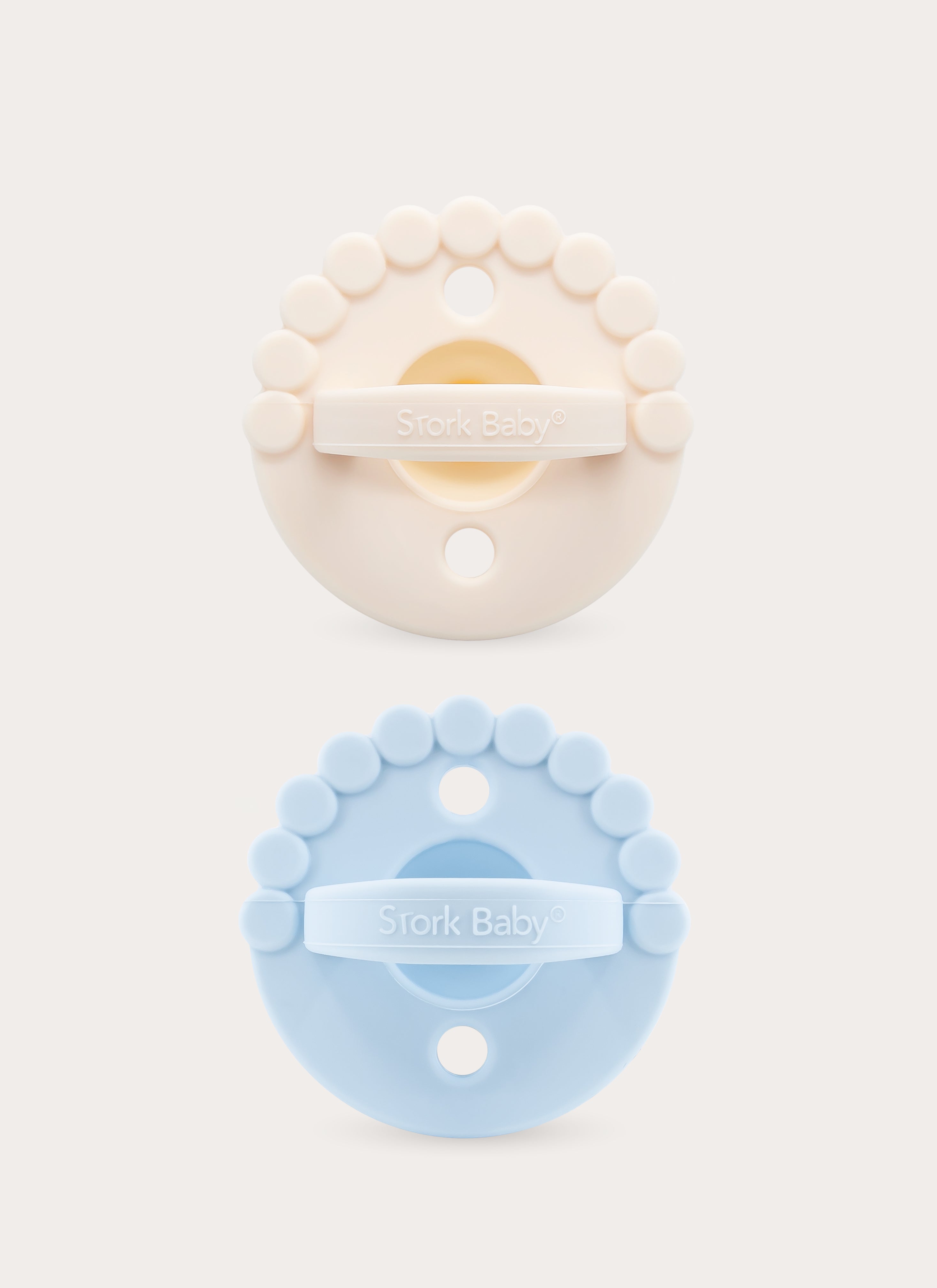 2 IN 1 BLOOM CHEWY PACIFIER + TEETHER (PACK OF 2)
