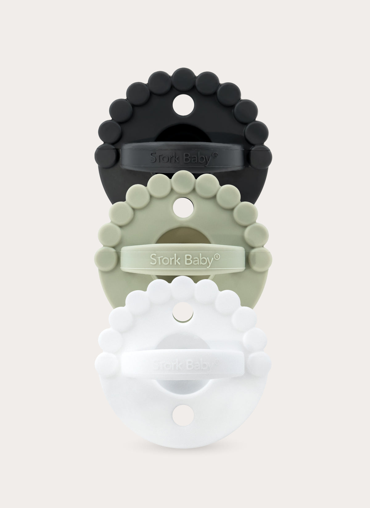 2 IN 1 BLOOM CHEWY PACIFIER + TEETHER (PACK OF 3) | StorkBaby UK