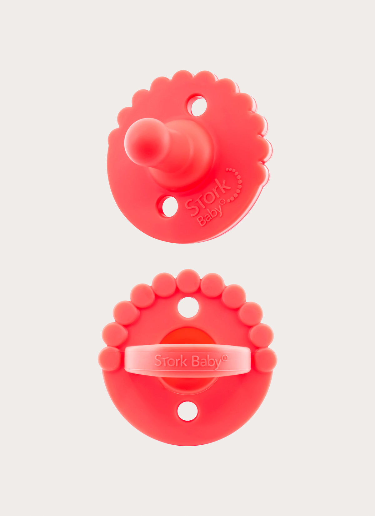 New Pacifer 2 IN 1 BLOOM CHEWY PACIFIER + TEETHER (PACK OF 2) | StorkBaby UK