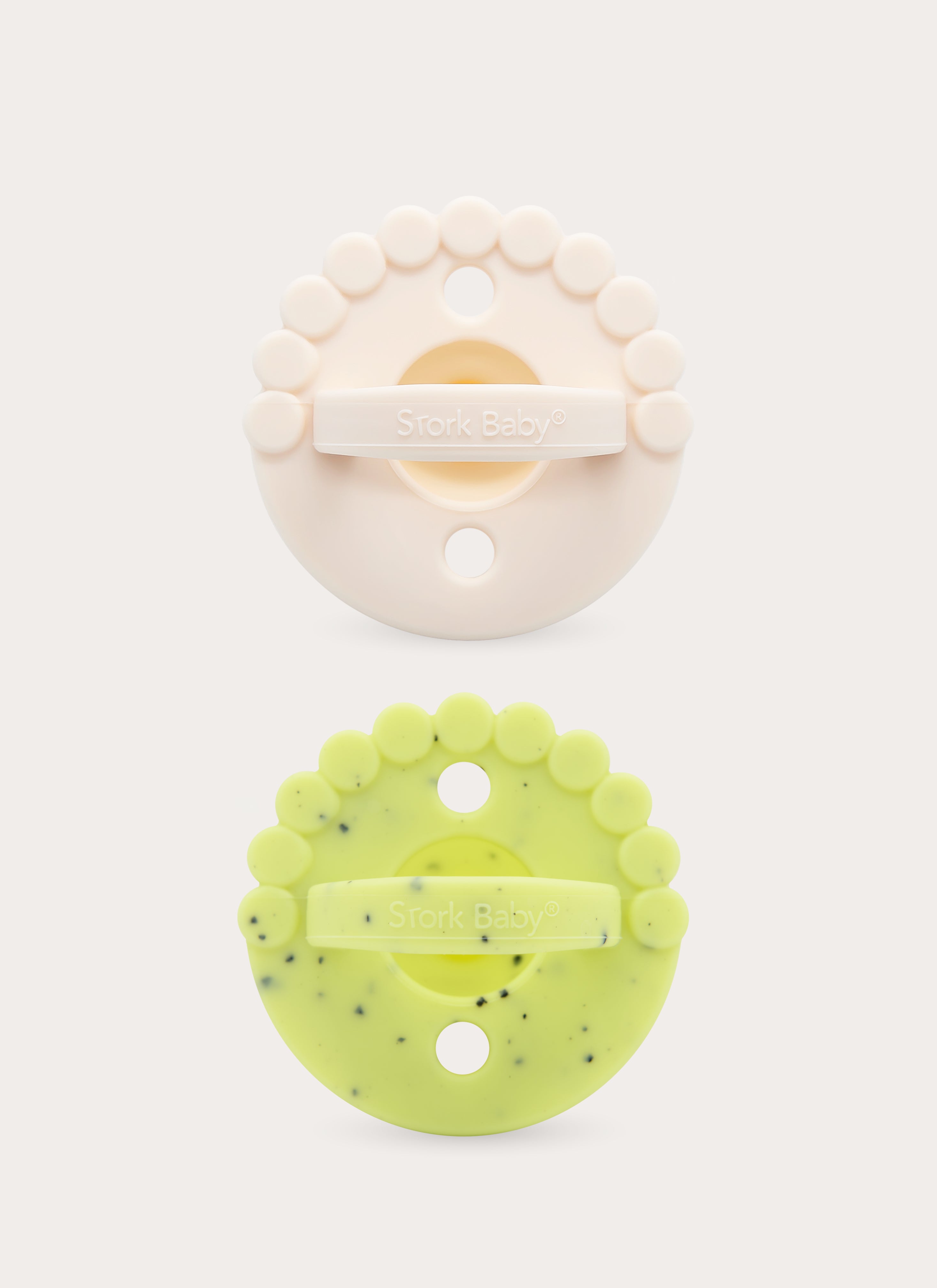 2 IN 1 BLOOM CHEWY PACIFIER + TEETHER (PACK OF 2)